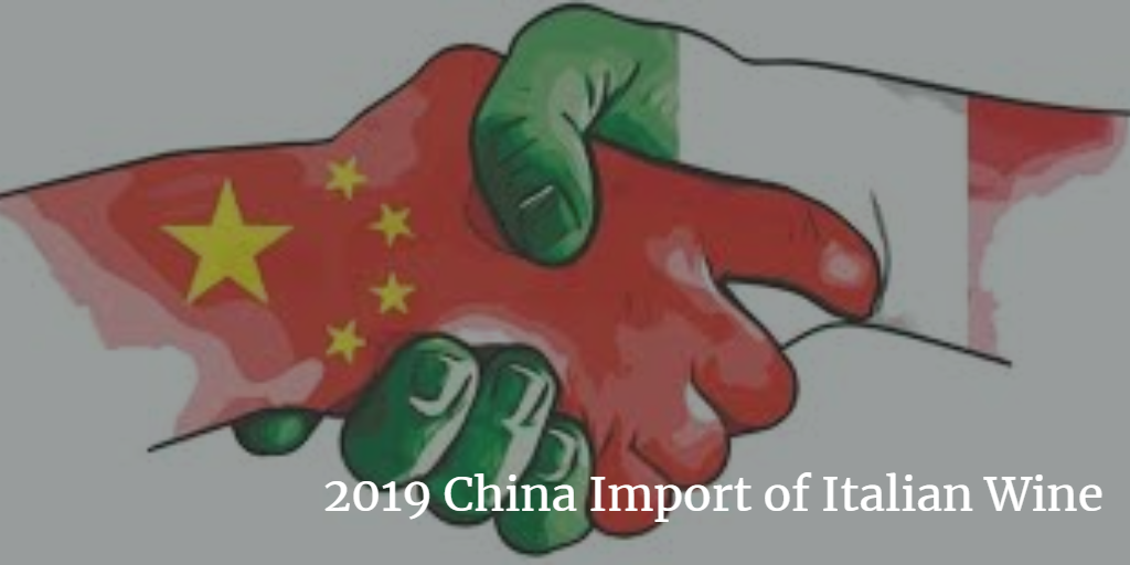 China import of Italian wine