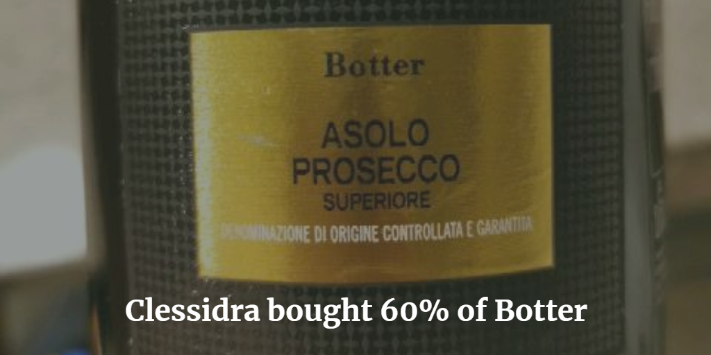 Clessidra bought 60% of Botter