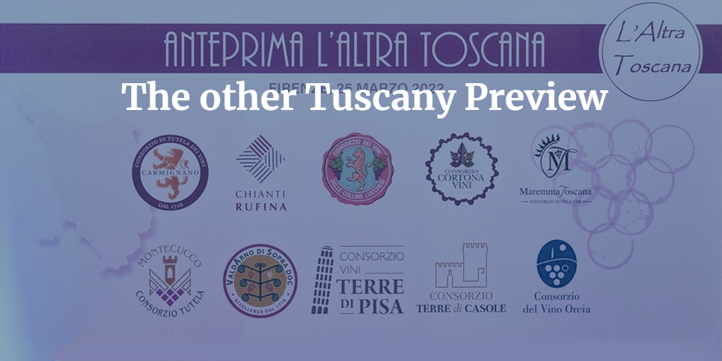 The Other Tuscany Preview presents the new vintages of wines from 13 appellations (DOC and DOCG) represented by 10 consortia.