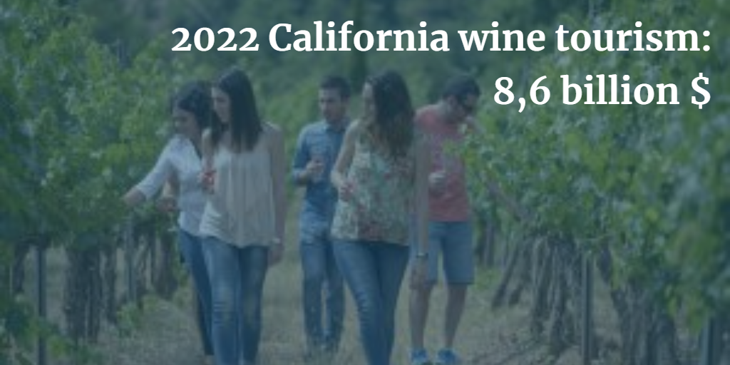California wine tourism 8 billion
